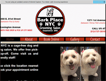 Tablet Screenshot of barkplacenyc.com